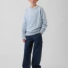 Felpa per bambini Vintagesoft con logo, vestibilità comoda