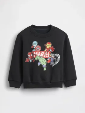 Felpa per neonato & bebè Vintagesoft con logo Marvel