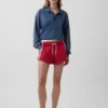 Felpa polo oversize in spugna Vintagesoft