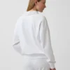 Felpa polo oversize in spugna Vintagesoft