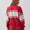 Felpa polo oversize in spugna Vintagesoft