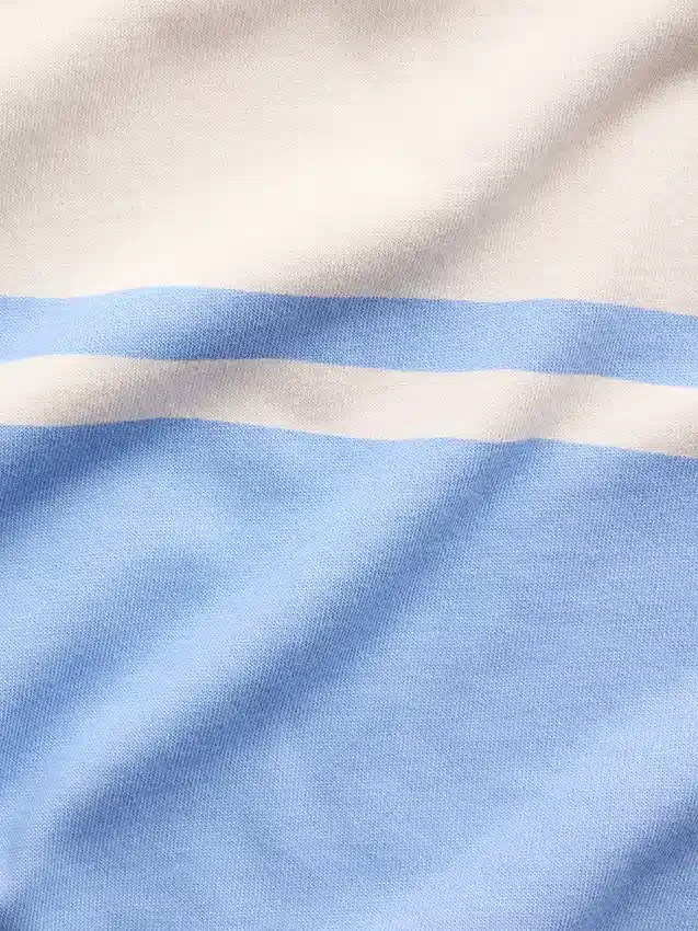 Felpa polo oversize in spugna Vintagesoft