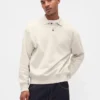 Felpa polo oversize pesante per adulti
