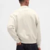 Felpa polo oversize pesante per adulti