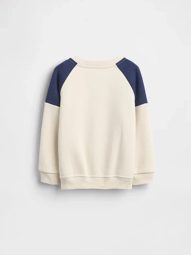 Felpa raglan con logo Snoopy per neonato & bebè