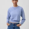 Felpa raglan in felpa Vintagesoft