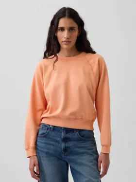 Felpa raglan in felpa Vintagesoft