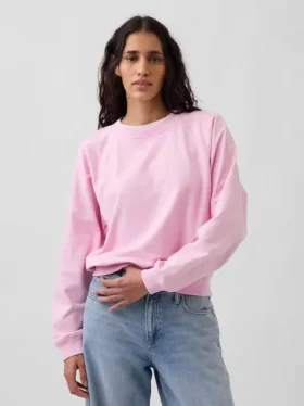 Felpa raglan in felpa Vintagesoft