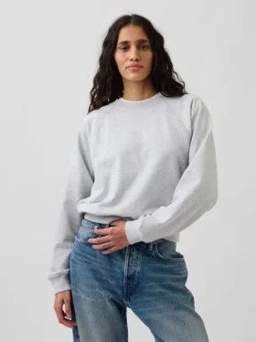 Felpa raglan in felpa Vintagesoft