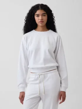 Felpa raglan in felpa Vintagesoft