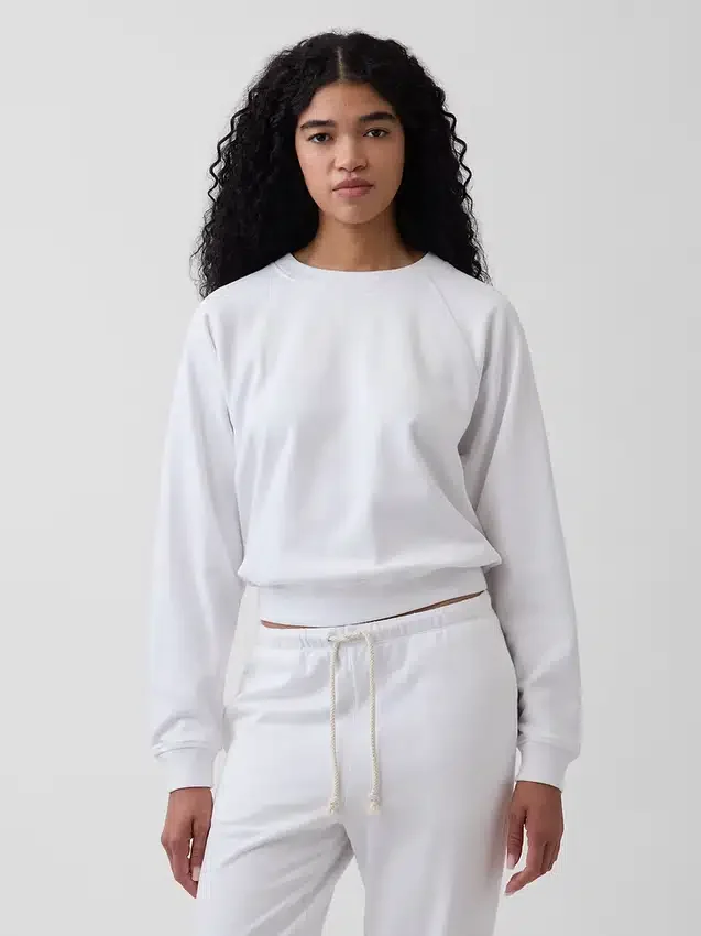 Felpa raglan in felpa Vintagesoft