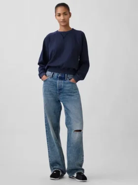 Felpa raglan in felpa Vintagesoft