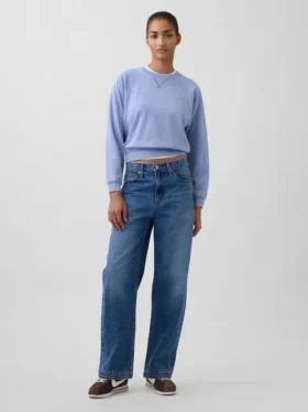Felpa raglan in felpa Vintagesoft
