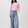 Felpa raglan in felpa Vintagesoft