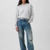 Felpa raglan in felpa Vintagesoft