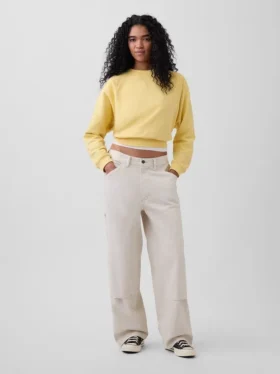 Felpa raglan in felpa Vintagesoft