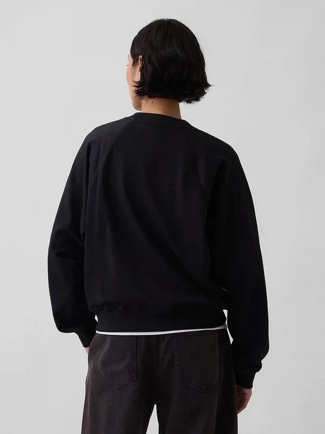 Felpa raglan in felpa Vintagesoft