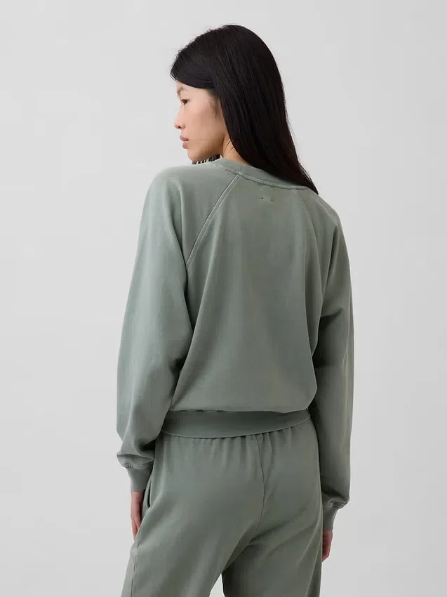 Felpa raglan in felpa Vintagesoft