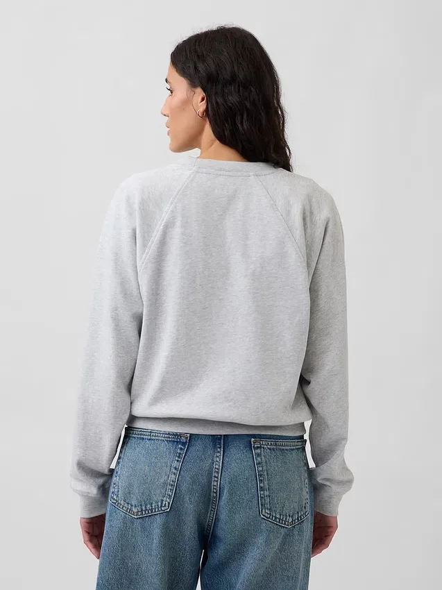 Felpa raglan in felpa Vintagesoft