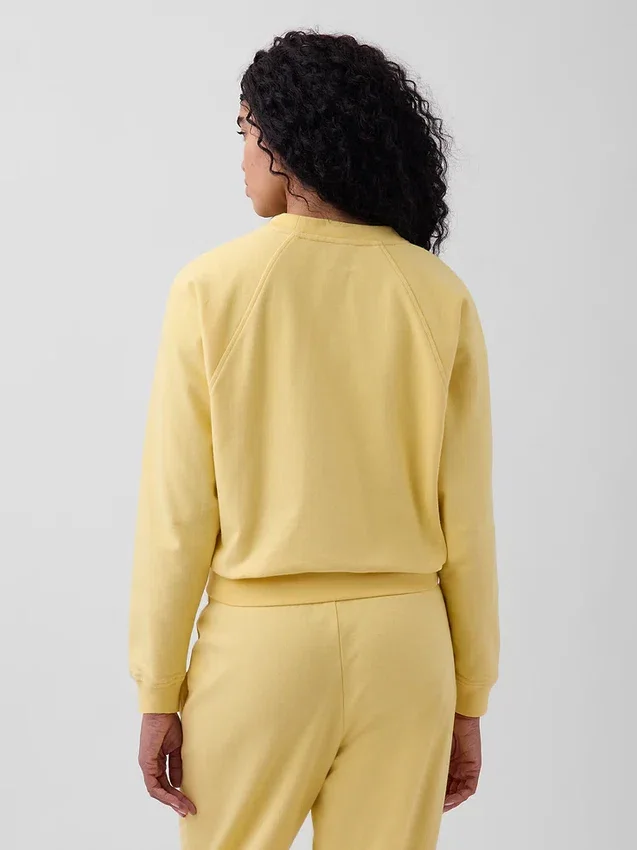 Felpa raglan in felpa Vintagesoft