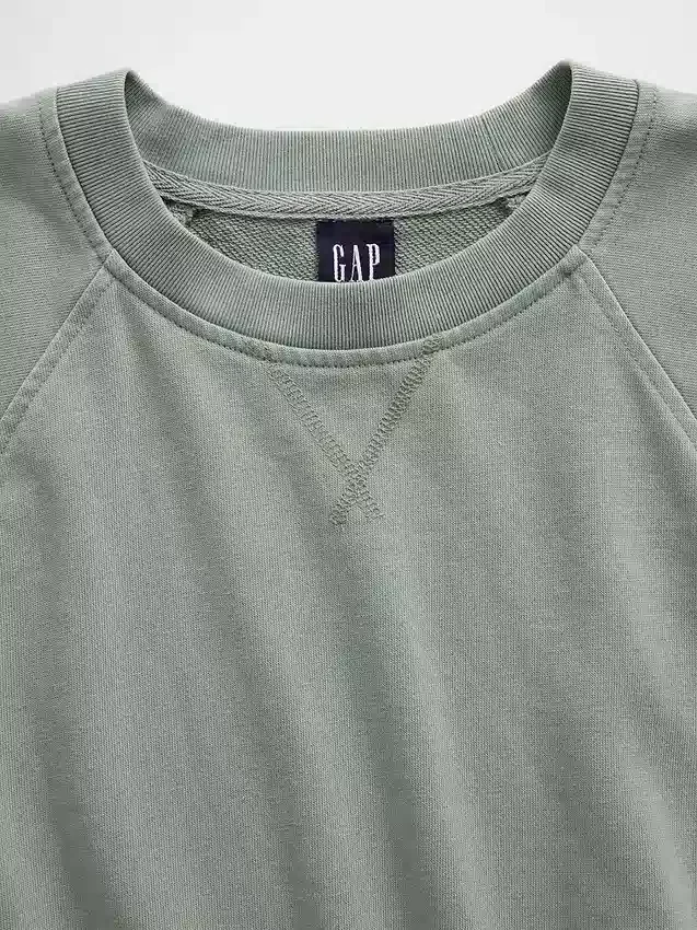 Felpa raglan in felpa Vintagesoft
