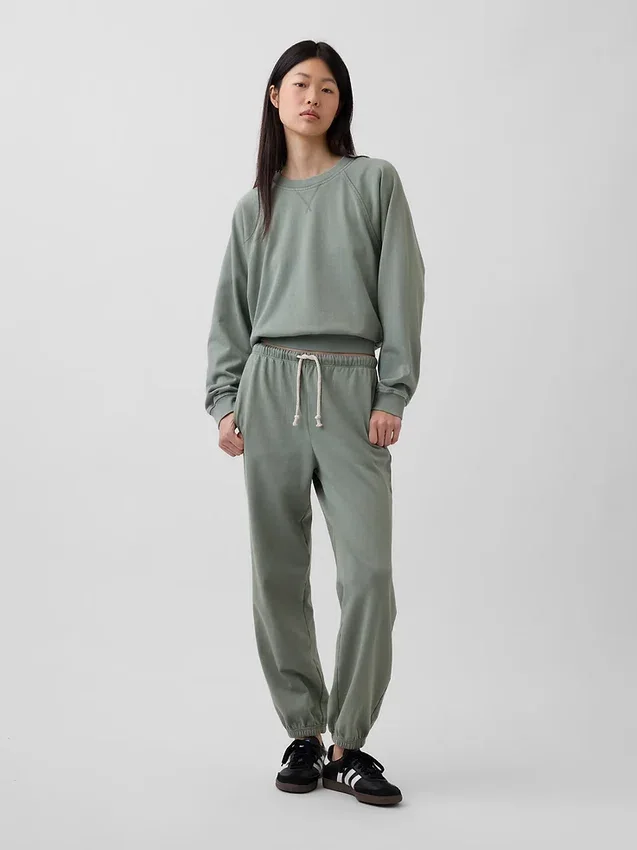 Felpa raglan in felpa Vintagesoft