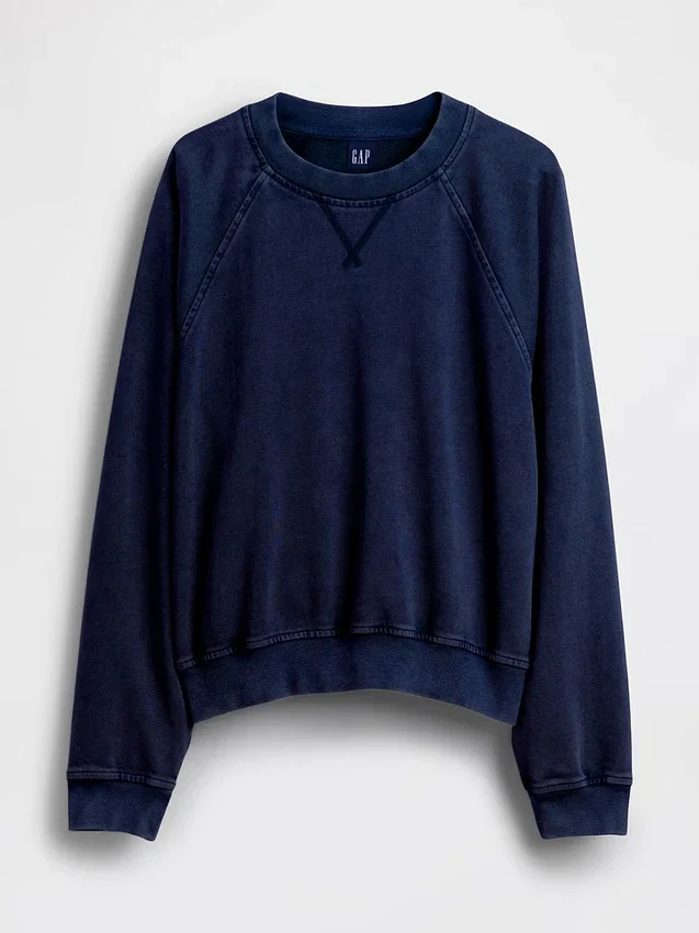 Felpa raglan in felpa Vintagesoft