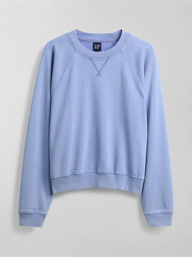 Felpa raglan in felpa Vintagesoft