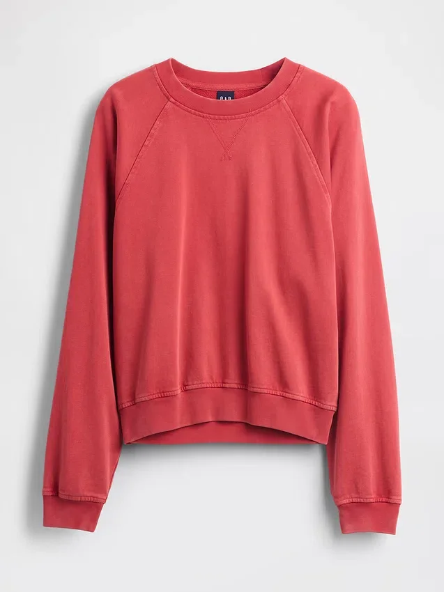 Felpa raglan in felpa Vintagesoft