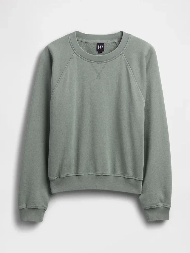Felpa raglan in felpa Vintagesoft
