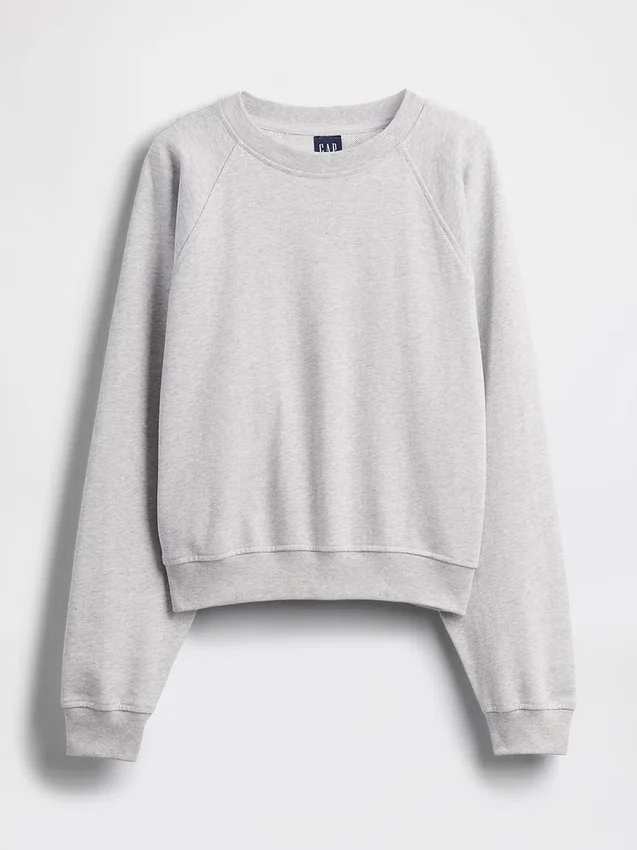 Felpa raglan in felpa Vintagesoft