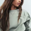 Felpa raglan in felpa Vintagesoft