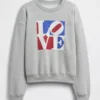 Felpa Robert Indiana Vintagesoft Love