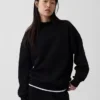 Felpa tunica oversize con collo alto Vintagesoft