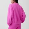 Felpa tunica oversize con collo alto Vintagesoft