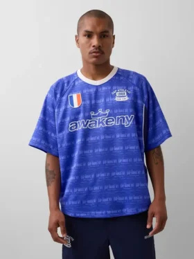 Gap × Awake Ny Maglia in jersey con logo oversize