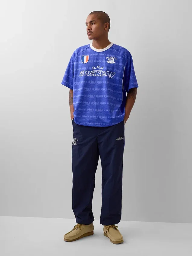 Gap × Awake Ny Maglia in jersey con logo oversize