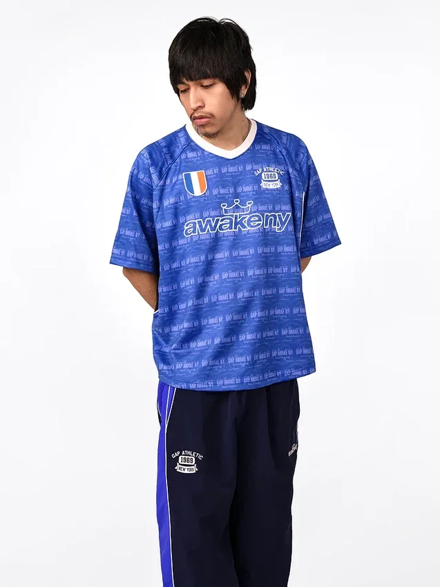 Gap × Awake Ny Maglia in jersey con logo oversize