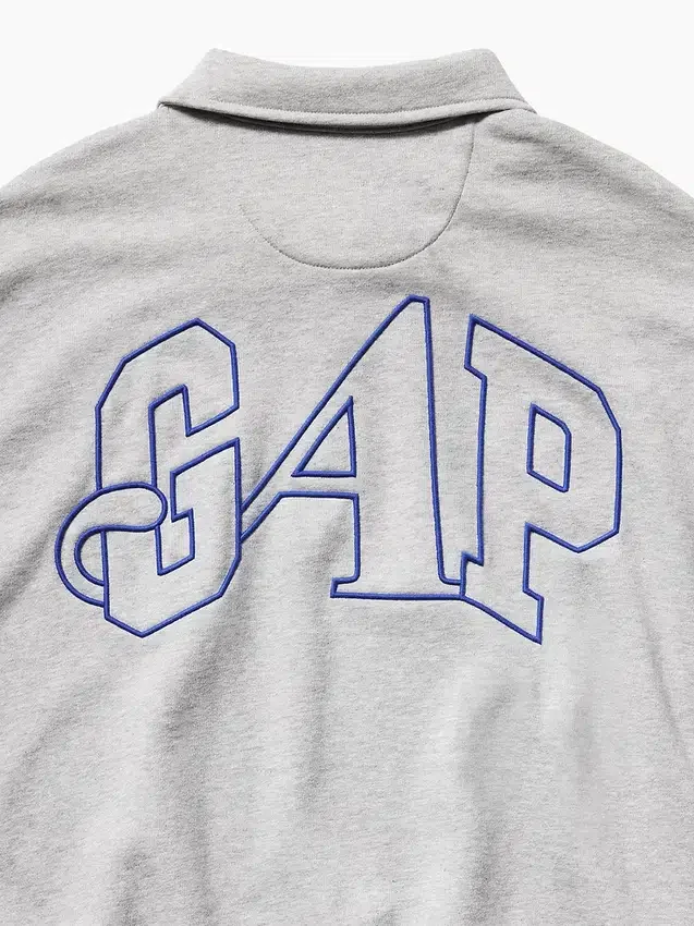 GAP × Awake Ny Pullover oversize pesante con zip a un quarto