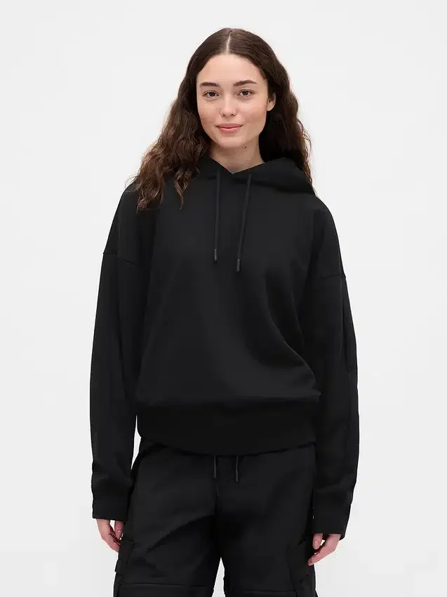 GAP × Béis Felpa con cappuccio da viaggio pesante per adulti