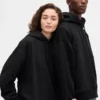 GAP × Béis Felpa con cappuccio da viaggio pesante per adulti