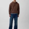 GAP × Béis Felpa con cappuccio da viaggio pesante per adulti
