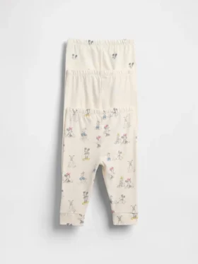 GAP × Disney Baby Pantaloni elasticizzati in cotone biologico (confezione da 3)