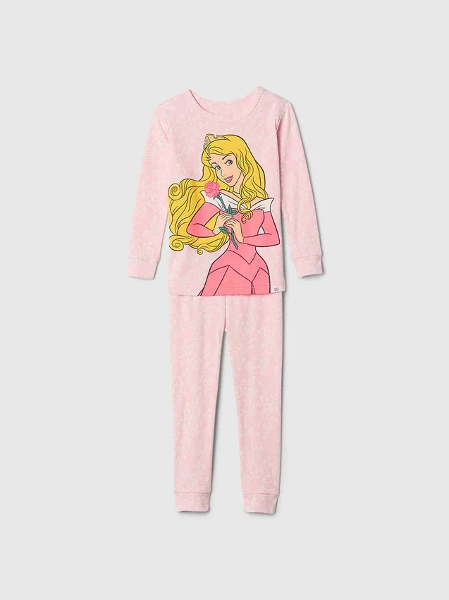 GAP × Disney Baby Set pigiama da principessa in cotone biologico spazzolato