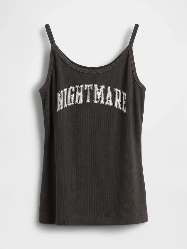 Gap × Disney: canotta a costine "Tim Burton's The Nightmare Before Christmas"