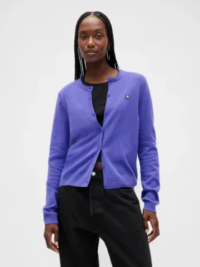 GAP × Disney "L'incubo prima di Natale" di Tim Burton: cardigan CashSoft con teschi