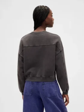 GAP × Disney “L’incubo prima di Natale” di Tim Burton – Felpa pesante con teschi
