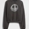 GAP × Disney "L'incubo prima di Natale" di Tim Burton - Felpa pesante con teschi