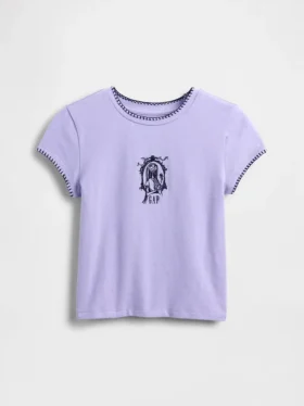 GAP × Disney “L’incubo prima di Natale” di Tim Burton – T-shirt grafica per bambini con vestibilità ridotta