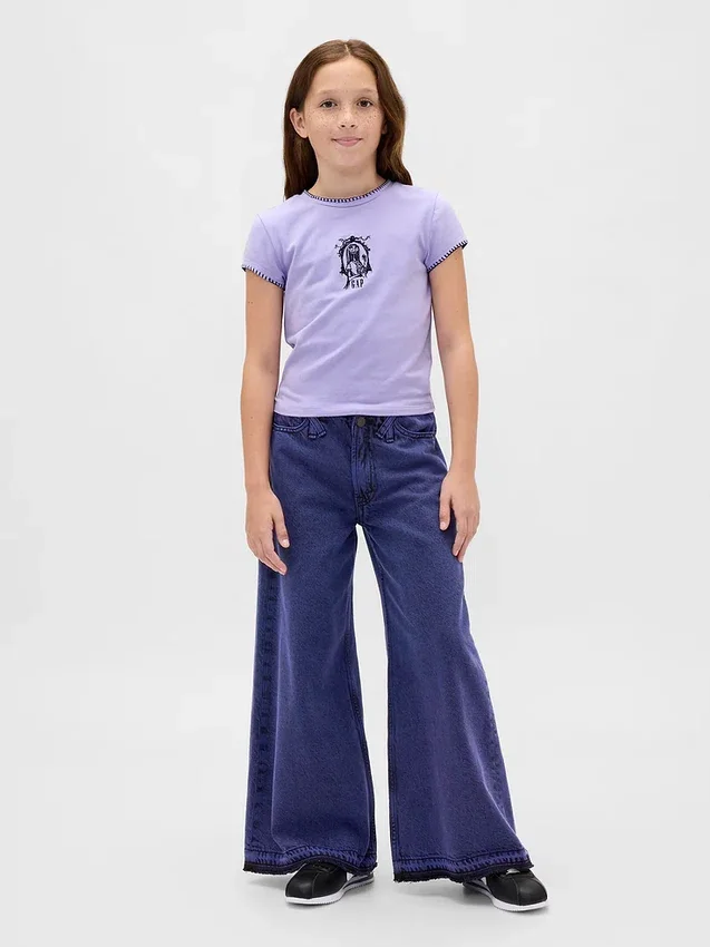 GAP × Disney "L'incubo prima di Natale" di Tim Burton - T-shirt grafica per bambini con vestibilità ridotta